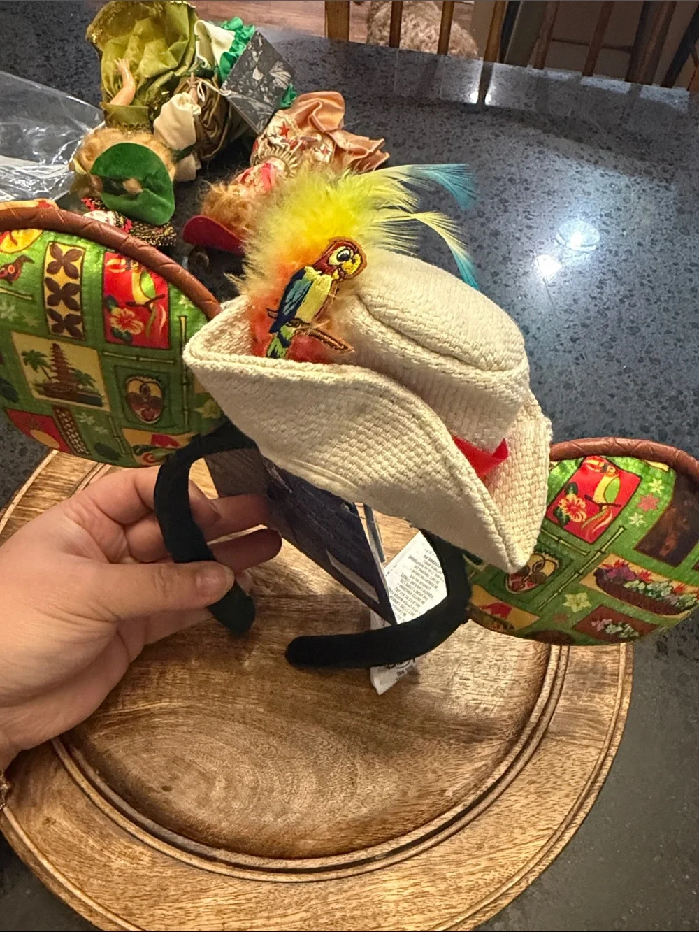 Disney Walt Disney world 50 th celebration enchanted tiki room ears